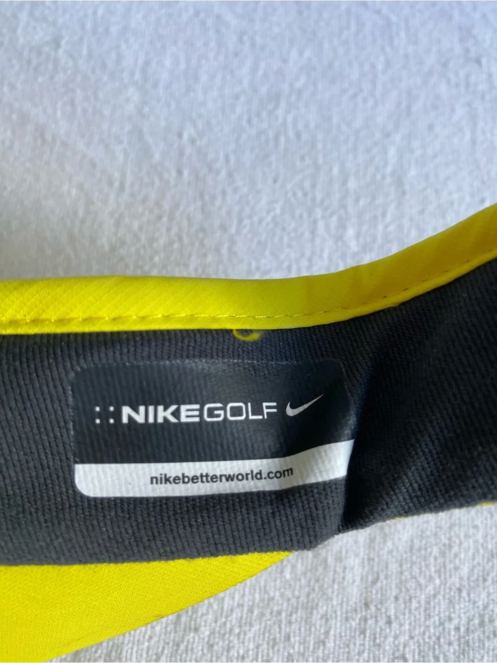 Nike Golf Women’s Tech Perforated Visor electrolime Yellow Adjustable 742710-741